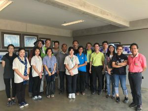 Social and Cultural Innovation Lab team in collaboration with Taiwanese team visit KMUTT’s social projects in Sakon Nakhon Province