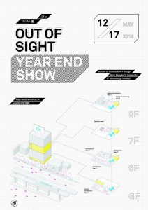 Map of SoA+D year-end show, ‘OUT of SIGHT’