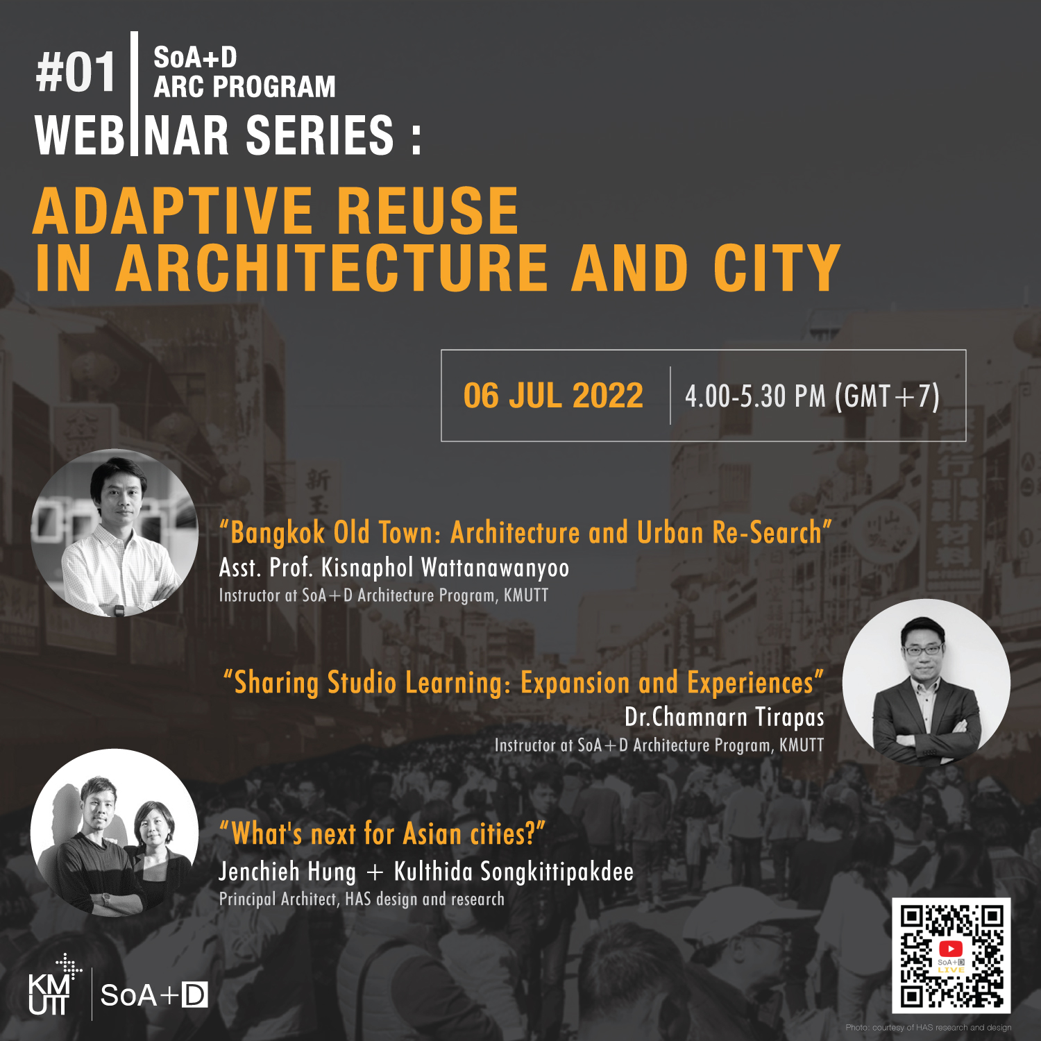Webinar #01 on ‘Adaptive Reuse in Architecture and City ‘
