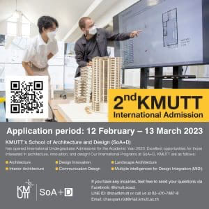 Get yourself ready for the 2nd KMUTT International Admission