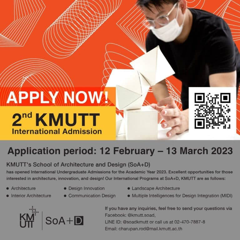 APPLY NOW‼️ Application for the 2nd KMUTT International Admission